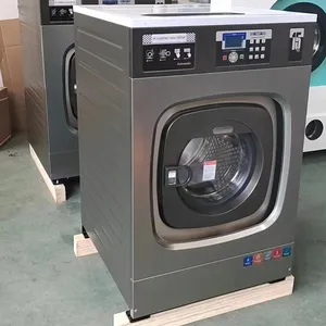 12kg 15kg 20kg 세탁 세탁기 완전 자동 상업용 동전 작동 세탁기