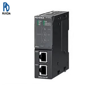 ตัวควบคุมแบบตั้งโปรแกรมได้ KEYENCE KV-EP02 ยูนิตการสื่อสารที่รองรับ EtherNet/IP ของแท้ใหม่ - Product Image 1