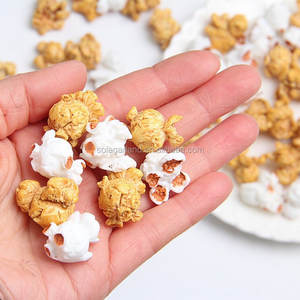 Cabujones de Resina 3D con Forma de Palomitas de Maíz, Hechos a Mano, Simulación de Comida, Resinas para Manualidades, Accesorios de Decoración - Product Image 4