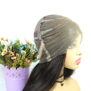 Perruque frontale en dentelle suisse complète HD fine transparente <span class=keywords><strong>blonde</strong></span> 13x6 en cheveux humains vierges <span class=keywords><strong>de</strong></span> qualité supérieure, pré-épilée, vente en gros à prix réduit - Product Image 1