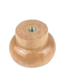 Tapa de olla de madera con asa, pomo resistente al calor, tapa de olla de vidrio, tapa de olla de repuesto/reformada, venta al por mayor a 2 yuanes. - Product Image 5
