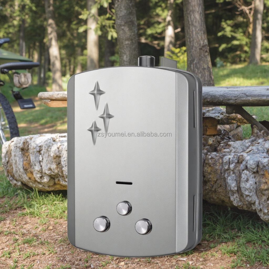 Best Mini Size Capless Natural LPG Gas Water Heater for Car/RV for Outdoor Caravan Travel and Tiny House