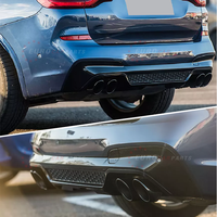 X3 G01 mise à niveau vers X3m F97 1vs1 Style diffuseur arrière tuyaux d'échappement embout de silencieux pour 2017-2020year X3 G01 ensemble de mise à niveau accessoire de voiture