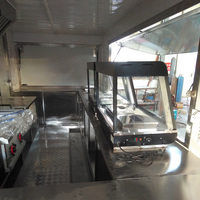 Camion de rue cuisine mobile entièrement équipée extérieur chariot de nourriture camion de crème glacée kiosque à café concession remorque de nourriture