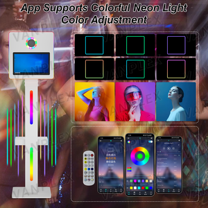 <span class=keywords><strong>Machine</strong></span> de photomaton DSLR carrée tout-en-un |   Écran tactile haute résolution de 15,6 pouces + cadre en métal de qualité <span class=keywords><strong>a</strong></span>éronautique |   Comprend un Flight Case - Product Image 2