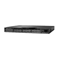 Licencia base LAN de conmutador PoE + de 48 puertos Catalyst 3650 con doble fuente de alimentación