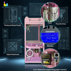Máquina <span class=keywords><strong>de</strong></span> grúa <span class=keywords><strong>de</strong></span> garra recreativa a precio <span class=keywords><strong>de</strong></span> fábrica, operada con monedas, expendedora <span class=keywords><strong>de</strong></span> premios/juguetes, máquina <span class=keywords><strong>de</strong></span> grúa <span class=keywords><strong>de</strong></span> garra <span class=keywords><strong>de</strong></span> oso para negocios - Product Image 2
