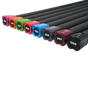 Fitfirst aerotic PE <span class=keywords><strong>Foam</strong></span> + Thép Trọng Thanh tập thể dục 200 lbs Tải trọng tối đa 1.22m chiều dài bề mặt oxy hóa nhôm cho lõi cơ thể - Product Image 4