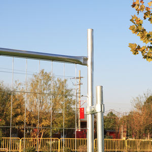 Panneaux de clôture temporaires galvanisés d'Australie de 6 pieds de <span class=keywords><strong>hauteur</strong></span> avec base en béton amovible - Product Image 6