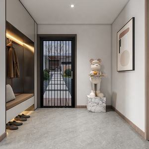 มุ้งลวดอลูมิเนียมอัลลอยแบบเจาะรูสำหรับประตูบ้าน - Product Image 5