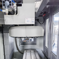 Mini-fraiseuse CNC automatique VMC 16T BT40 à broche unique, guidage linéaire 3 axes