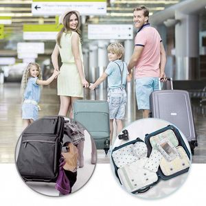 Sacs de rangement de voyage, ensemble de 7 pièces, cubes de compression pour organiser les bagages de voyage, cubes d'emballage pour vêtements - Product Image 6