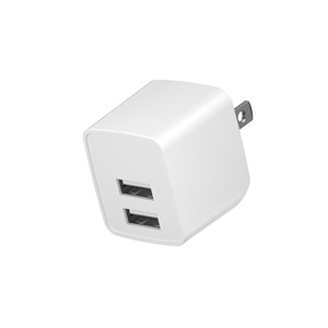 Dual Usb Wall Charger 5V 2.4A 12W Foldable <b>Us</b> Standard <b>Adapter</b> For Mobile Phones - Product Image 1