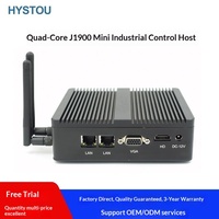 HYSTOU迷你主机微型电脑J1900服务器低功耗Linux嵌入式工业控制无内存电源适配器手册