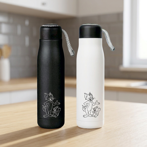 Bouteille d'eau en acier inoxydable personnalisée Shiv Ji, impression couleur personnalisée - Cadeau promotionnel pour la fête des pères, la fête des mères, cadeau de bureau - Product Image 5