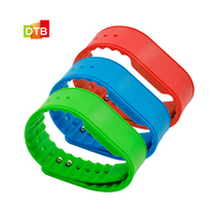 Bracelet en silicone RFID personnalisé en gros d'usine, réglable et réutilisable, bracelet intelligent pour paiement sans argent liquide