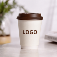 Vasos de Papel Personalizados para Café, para Llevar, para Tiendas de Bebidas, Restaurantes y Cafeterías, Vasos Desechables Impresos al por Mayor