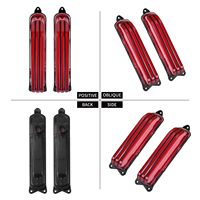 Feux de freinage et de clignotants LED pour sacoches de moto Harley Touring Street Glide Road Glide Road King en plastique ABS 2014 et versions ultérieures