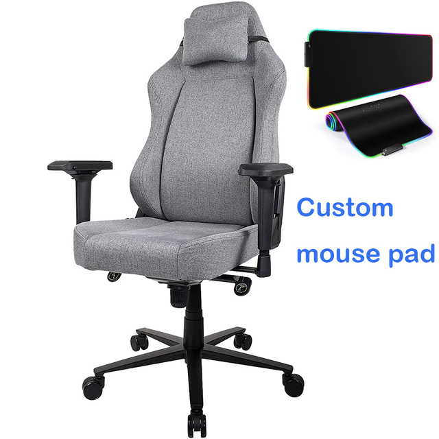 Cadeira Gamer Professional Leather Ergonomic High Back Gaming Chair Reclining Function Game Chair with Custom Mouse Pad