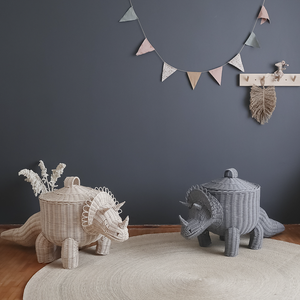 Organizador de caja de tela para niños, caja de juguetes de Lego tejida, otras cestas de almacenamiento, cesta de ratán - Product Image 4