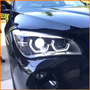 BMW X1 E84 2011-2015 업그레이드 <span class=keywords><strong>LED</strong></span> DRL 프로젝터 렌즈 헤드라이트 (엔젤 아이 헤일로 링 헤드램프 포함) 공장도 가격 플러그 앤 플레이 - Product Image 3