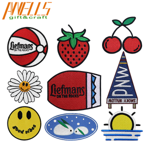 Applique Stof Patch Diy Ambachten Decoratie Kleding Naaibenodigdheden Ijzer Op Patches Voor Diy Kleding Reparatie Geborduurde Patch - Product Image 5