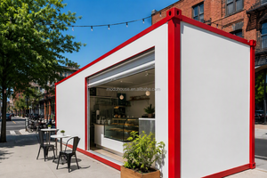 Casa Container Pieghevole 20ft 40ft Direttamente dalla Fabbrica, Prefabbricata, Portatile, Mobile, per Caffetteria, Personalizzabile, a Basso Costo - Product Image 2
