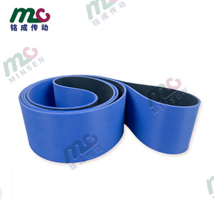 Minsen Blue Pu <b>Elastic</b> <b>Belt</b> For Anti Static Etching Equipment Conveyor <b>Belt</b> - Product Image 3