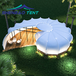 Prix pas cher Petit Sea Shell Glamping Hôtel Maison Sea Shell Tente Hôtel - Product Image 4