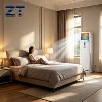 Climatiseur sur pied 24000 BTU - Silencieux, Inverter, Chauffage et Refroidissement, R32, A+++, Économe en énergie, Contrôle par application, Télécommande, Usage domestique
