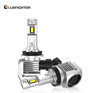 LUXFIGHTER <span class=keywords><strong>Lampadina</strong></span> <span class=keywords><strong>LED</strong></span> per Fari Auto Super Luminosa 100W 8000LM <span class=keywords><strong>H4</strong></span> H7 H11 9005 9006 9012, Compatibilità Universale 6500K, Abbaglianti/Anabbaglianti - Product Image 5