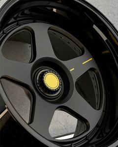 Juego de 3 Ruedas Forjadas Bku 5x130 para <span class=keywords><strong>Porsche</strong></span> <span class=keywords><strong>911</strong></span> 992 <span class=keywords><strong>GT3</strong></span> RS <span class=keywords><strong>Touring</strong></span>, Ruedas con Bloqueo Central de 19, 20, 21 y 22 Pulgadas, Ruedas de Aleación Negras Personalizadas - Product Image 2