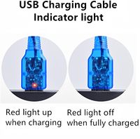 Câble de chargeur USB 3,7 V avec prise 1,25-2P pour mini drone quadricoptère RC Cheerson CX-10, lot de 2