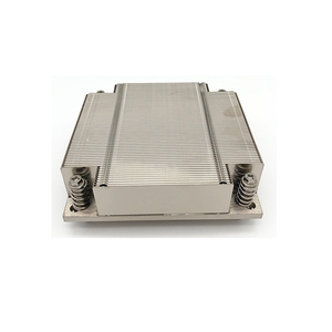 Enfriador de CPU para Servidor 1U Sin Ventilador OEM de Fábrica con Tubo de Calor de Cobre, Disipador de Calor de Aluminio con Aletas en Forma de Cremallera, Refrigeración por Aire Pasiva para <span class=keywords><strong>Centro</strong></span> de Datos - Product Image 2