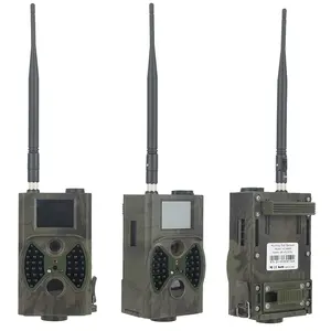 Cámara de caza a prueba de lluvia, 12MP, 1080P, 2G, MMS, HC300M, con visión nocturna