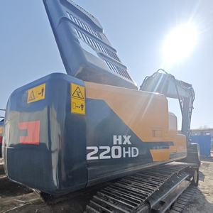 Excavatrice sur chenilles Hyundai HX220HD de grande capacité avec moteur Cummins, système hydraulique haute pression pour l'exploitation minière et la construction routière - Product Image 2