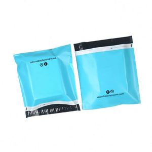 Bolsa de Correo Azul para Envíos, Biodegradable, Resistente, con Sellado Fuerte, Bolsa de Plástico para Mensajería, para Entrega de Paquetes - Product Image 1