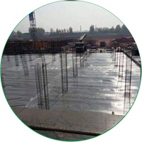 Film de construction en polyéthylène en gros, rouleau de bâche plastique, membrane anti-humidité