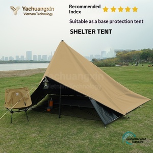 19 Hanging Point Multifunctional Sky Curtain Black 210D Oxford Vinyl Plat UPF50+ Waterproof 8000mm - Product Image 4