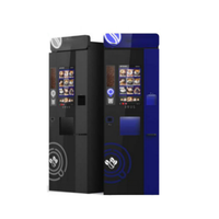 MUESTRA EN STOCK EN MÉXICO BRENU OEM/ODM Máquina expendedora de café en grano con pantalla táctil, totalmente automática, con pago con tarjeta