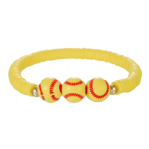 ชุดสร้อยข้อมือฟุตบอล 21 ซม. ยางรัดผมสุดเก๋ ของขวัญสำหรับแฟนกีฬา - Product Image 5