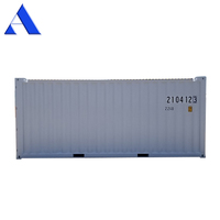 Kontainer Kargo Kering 20ft 6m Panjang 20 Kaki Standar Dnv 27-1 ISO 18055 di Qingdao Dalian