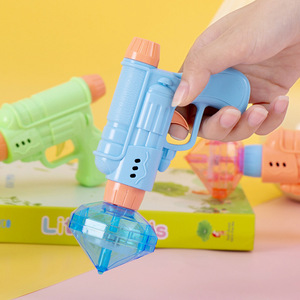 Ensemble de toupies pistolets lumineuses en plastique pour enfants de 5 à 7 ans, unisexe, avec fonction lumineuse pour jouer la nuit - Product Image 3
