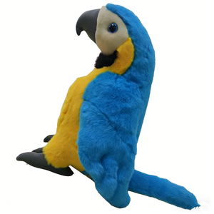 Peluche de pájaro tropical personalizado para niños, juguete de peluche con temática de vida silvestre, peluche de animal de zoológico para decoración de guardería - Product Image 2