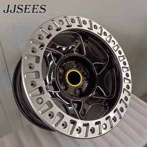 Jantes Beadlock tout-terrain JJSEES <span class=keywords><strong>4x4</strong></span>, jantes tout-terrain 5x120 5x114.3 5x112 5x127 15 16 17x8 pouces pour Discovery 4 5 - Product Image 3