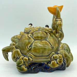 크리 에이 티브 아트 데코 게 중국 수공예 세라믹 작은 장식품 거실 데스크탑 장식 - Product Image 3