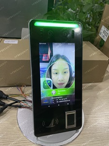 HFSecurity FR05 Màn Hình Cảm Ứng Nhận Diện Khuôn Mặt Máy Quét Vân Tay Sinh Trắc Học Hệ Thống Chấm Công Với Phần Mềm Web Sẵn Sàng - Product Image 2