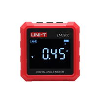 Inclinomètre numérique UNI-T LM320C, mesureur d'angle magnétique, niveau électronique 4 x 90 degrés, rapporteur, goniomètre
