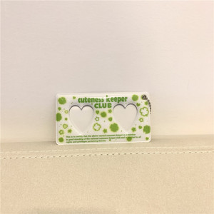 Biểu tượng tùy chỉnh PVC chủ thẻ K-POP phong cách Kpop photocard chủ với Keychain 2x3 inch photocard tay áo - Product Image 5