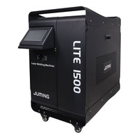 Machine de soudage laser portative 4-en-1 1000W 1500W 2000W 3000W à refroidissement par eau, soudeuse laser à fibre, découpe et nettoyage laser pour métal